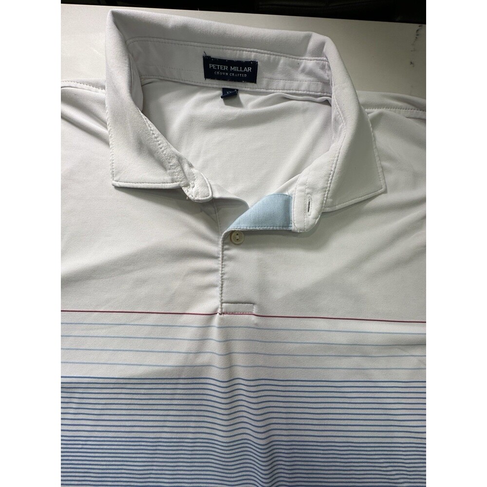 Peter Millar Men's XXLarge 2XL CROWN CRAFTED Golf Polo Comfort Performance Shirt